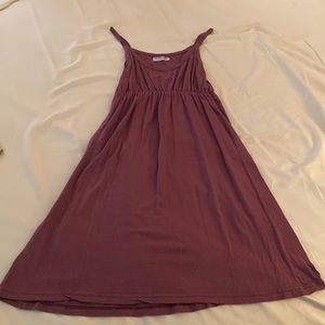 Maroon Michael Stars Sundress -one size fits all
